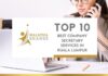 Top 10 Best Company Secretary Services in Kuala Lumpur Top 10 Best Company Secretary Services in Kuala Lumpur
