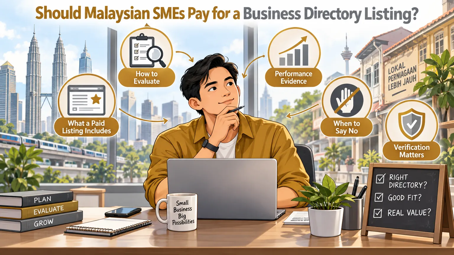 Infographic: Should Malaysian SMEs Pay for a Business Directory Listing?